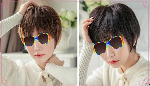 碎发的图片,碎发瞬间，尽显灵动魅力